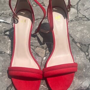 H&M Vibrant Red Women's Sandals